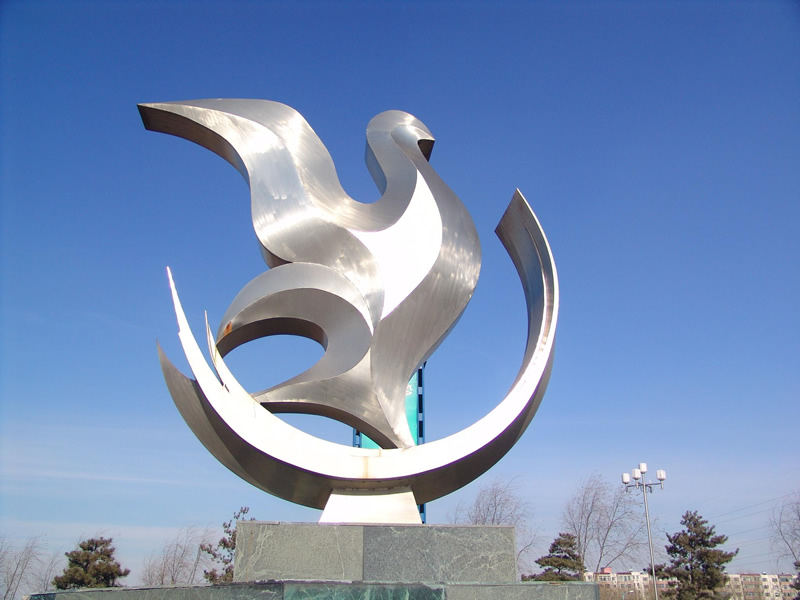 湖南不銹鋼雕塑案例